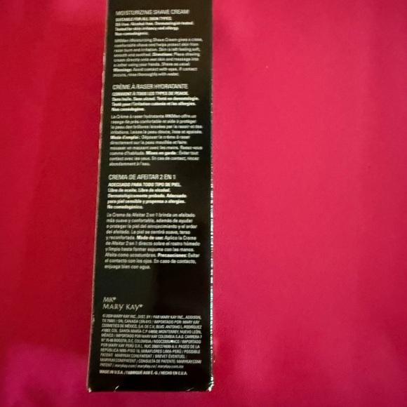 Mary Kay MK Men Moisturizing Shave Cream – Full Size 4.5 oz – New in Box - Picture 3 of 3